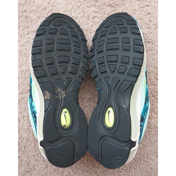 Nike Air Max 97 Moth Camo Green Running Shoes Women's Size 6.5 - Picture 6 of 8